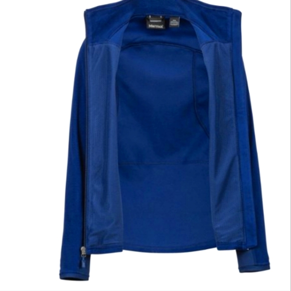 NEW Marmot Flashpoint Polartec Fleece Full Zip Jacket XS Arctic Navy Blue - Picture 3 of 5
